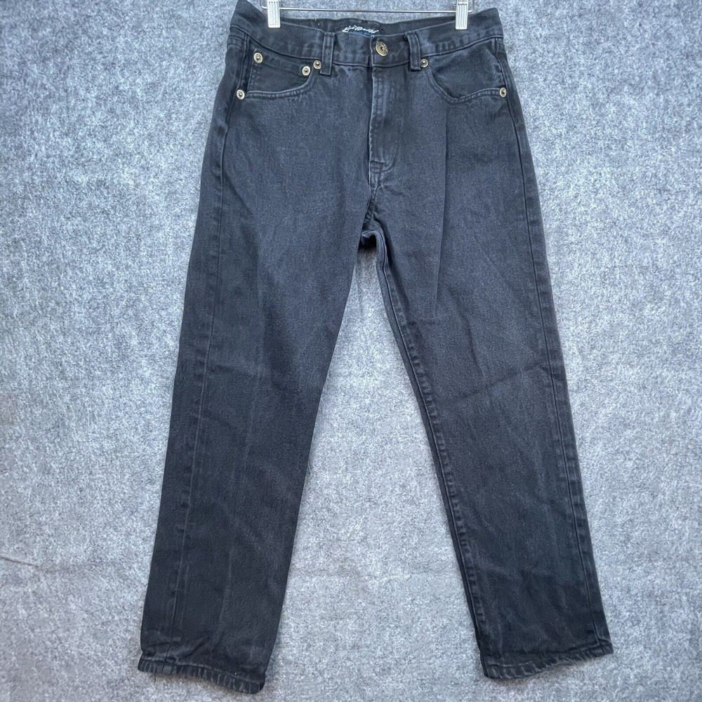Vintage Kno Betta Jeans Mens 32‎ x 30 Black Classic Straight KBJ Y2K